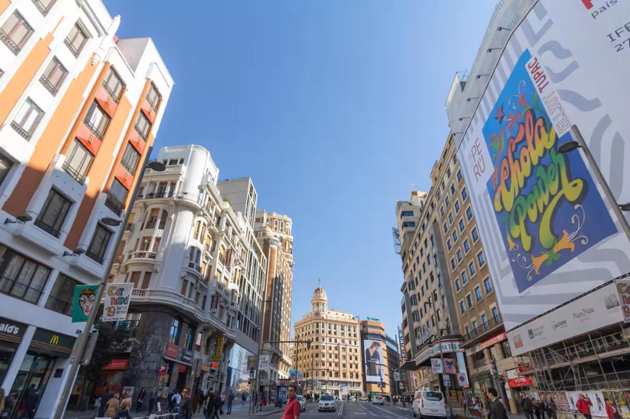 Central Gran Via Madrid Buitenkant foto